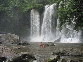 kulen water fall-cambodiandriver.com tour +855 10 833 168